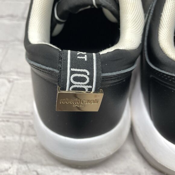 Roberto Cavalli Men\'s Sports Sneakers Shoes Black Size US 8.5 / UK 7.5 / EU 41 main image 8